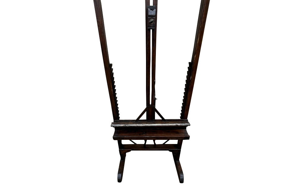 Late 19th century French artists easel.