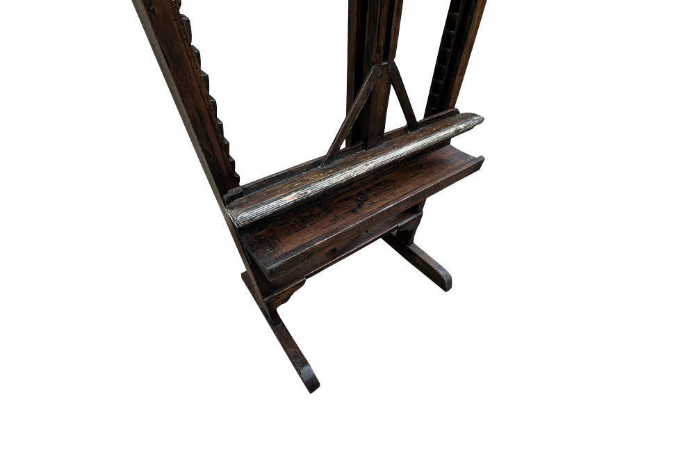 Late 19th century French artists easel.