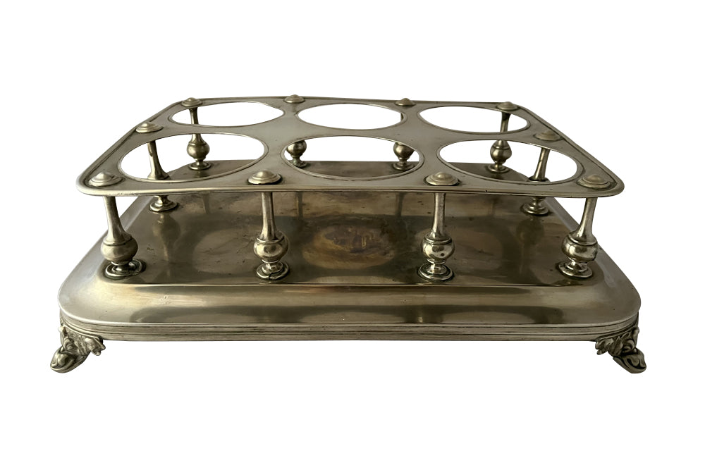 Rare 19th Century French Brasserie Bottle Holder - French Antiques