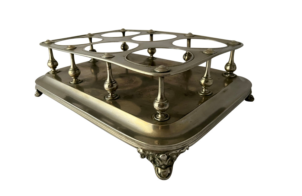 Rare 19th Century French Brasserie Bottle Holder - French Antiques