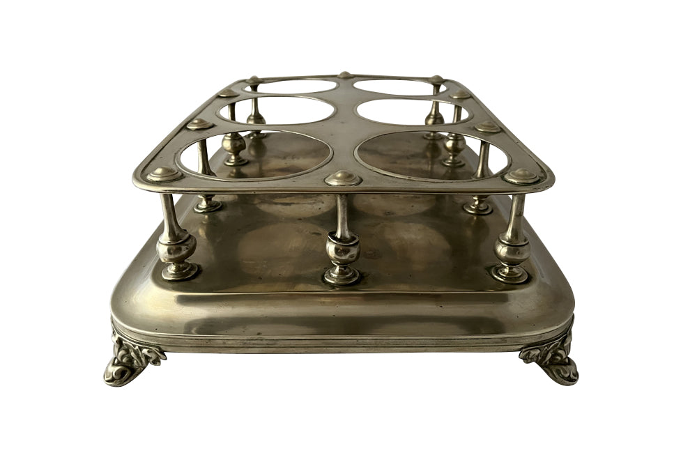 Rare 19th Century French Brasserie Bottle Holder - French Antiques