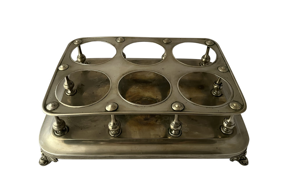 Rare 19th Century French Brasserie Bottle Holder - French Antiques