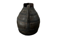 Antique French coopered, Burgundy wine jug. For decorative use. French Antiques - Decorative Antiques - AD & PS Antiques