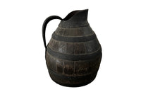 Antique French coopered, Burgundy wine jug. For decorative use. French Antiques - Decorative Antiques - AD & PS Antiques