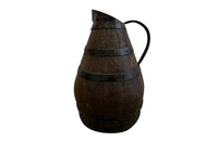 Large French Antique coopered, Burgundy wine jug. - French Antiques - Decorative Antiques