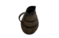 Large French Antique coopered, Burgundy wine jug. - French Antiques - Decorative Antiques