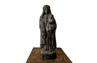 19th Century French Carved Madonna and Child - French Antiques