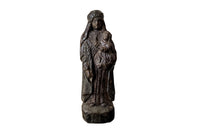 19th Century French Carved Madonna and Child - French Antiques