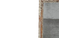 19th century foxed glass mirror