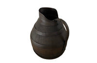 Antique French Large, coopered, Burgundy wine jug. For decorative use. French Antiques - Decorative Antiques - AD & PS Antiques