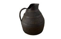 Antique French Large, coopered, Burgundy wine jug. For decorative use. French Antiques - Decorative Antiques - AD & PS Antiques