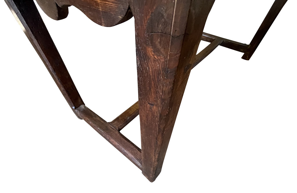 Antique French country pine bakers work table - Antique French Furniture - AD & PS Antiques