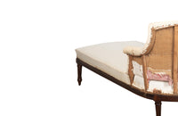 Beautiful 19th Century French daybed in the Louis XVI Style.