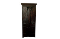 Antique french rustic farmhouse pak metamorphic cupboard with drop down table - French antique furniture