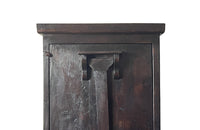 Antique french rustic farmhouse pak metamorphic cupboard with drop down table - French antique furniture