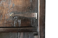 Antique french rustic farmhouse pak metamorphic cupboard with drop down table - French antique furniture