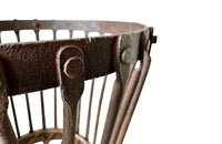 19th century French iron brazier