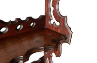 Set of 19th century, mahogany hanging or standing shelves.