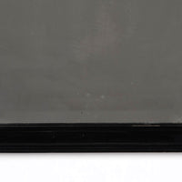 French 19th century ebonised framed Napoleon III bevelled mirror