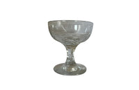 Antique French champagne glasses