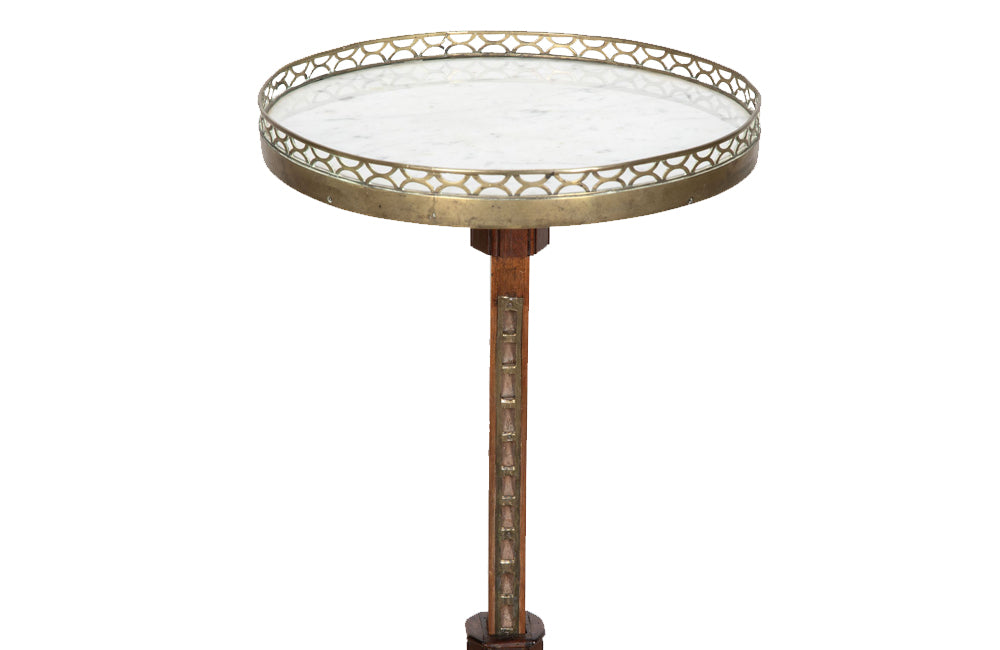 19th century mahogany rise and fall gueridon or occasional table