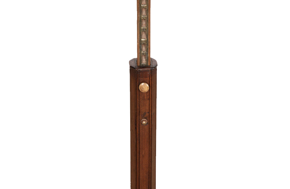 19th century mahogany rise and fall gueridon or occasional table