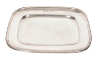 French silverplate serving tray from the renown 'Carlton Hotel' in Cannes on the French Riviera.