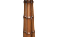 French faux bamboo , antique tilt top occasional table with tripod base
