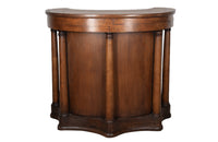 Stylish, early 20th century French oak counter or bar in the Empire style