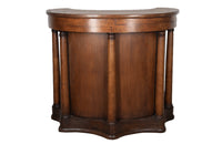 Stylish, early 20th century French oak counter or bar in the Empire style