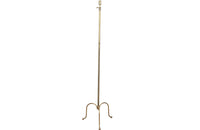 French brass telescopic standard lamp in the Neo-Classical style