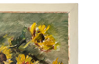 French Still Life Painting of 'Sunflowers' By Pierre Gontard 