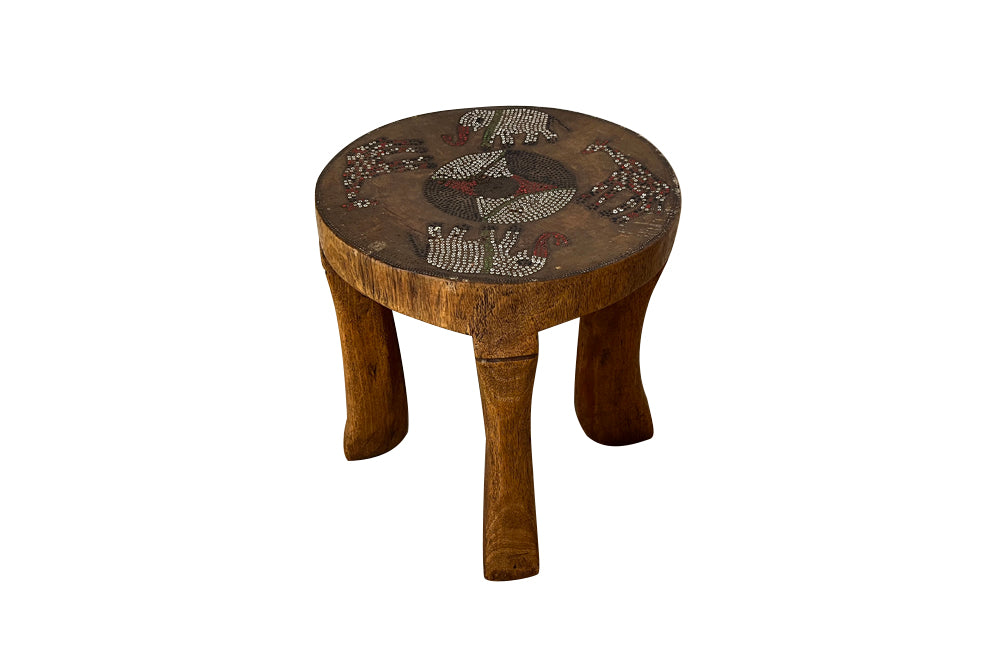 Kenyan Kamba Stool Decorative Antiques AD & PS Antiques