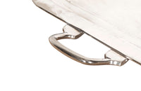 Large, elegant silverplate tray