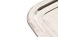 Large, elegant silverplate tray