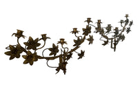 Pair of large French ecclesiastical wall lights - French Antiques - Antique Lighting -  AD & PS Antiques