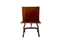 19th Century walnut tea table attributed to the renown French name of Giroux - French Antique Furniture