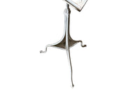 19th Century iron lectern with adjustable height - French antiques