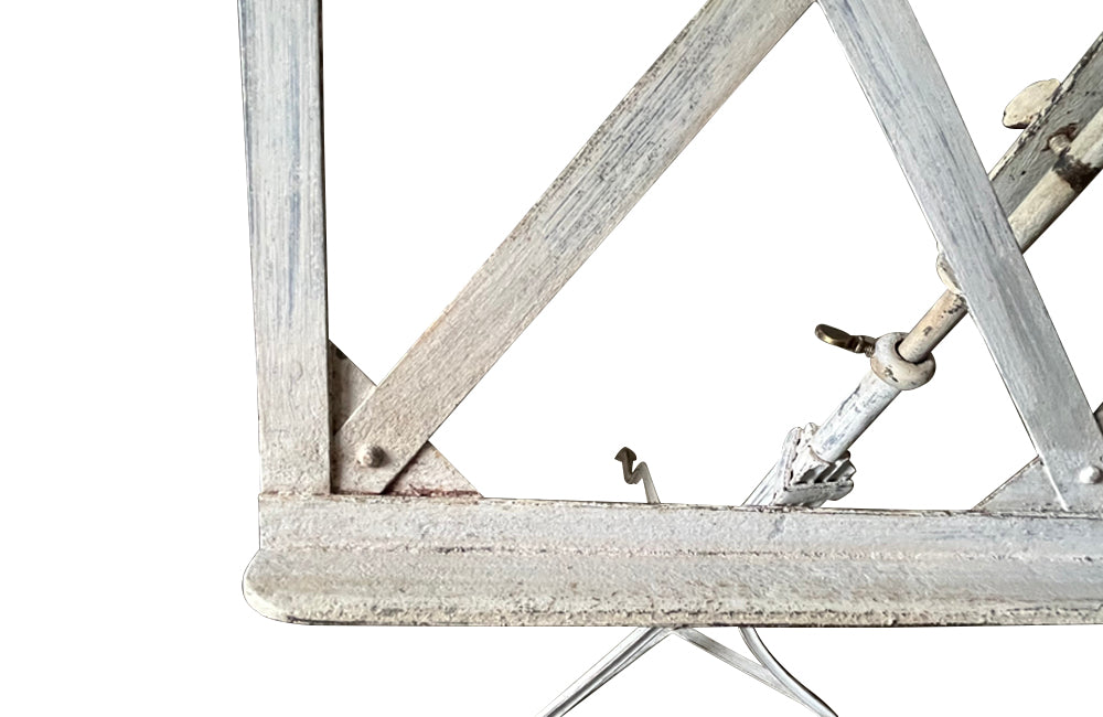 19th Century iron lectern with adjustable height - French antiques