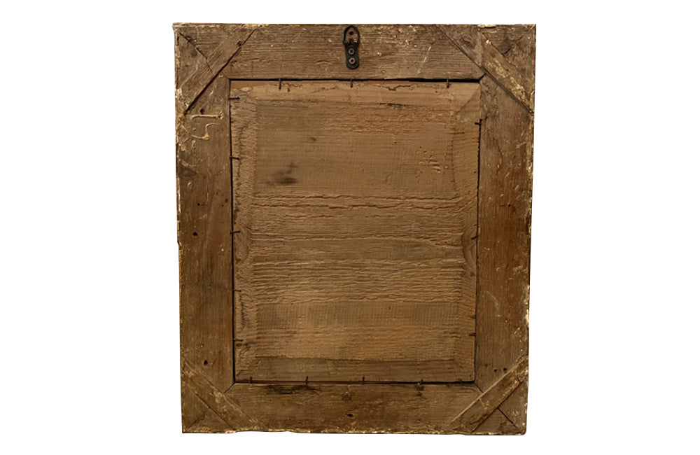 Antique carved giltwood mirror - Antique French Mirror