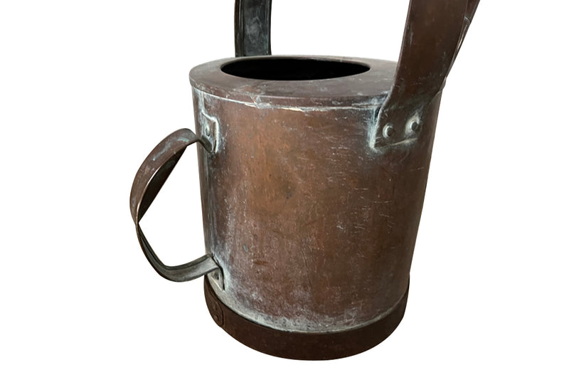 19th Century French Copper Watering Can - Garden Antiques