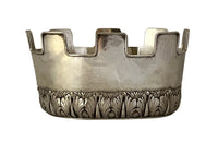 20th Century French Crenellated Silverplate Rafraichissoir