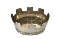 20th Century French Crenellated Silverplate Rafraichissoir