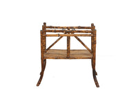 Early 20th Century French bamboo magazine rack