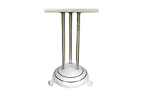 Tall Art Deco enamelled table - Antique Wine Tasting Table - French Antique Furniture