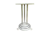 Tall Art Deco enamelled table - Antique Wine Tasting Table - French Antique Furniture