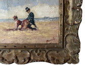 Erotic seaside painting by Paulette Bardy