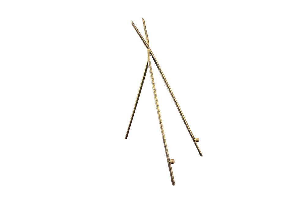 Brass Bamboo Easel 