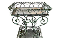 Decorative Vintage Iron Florists Stand - Decorative Antiques - Garden Antiques - AD & PS Antiques