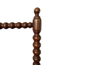 French folding bobbin towel rail or clothes horse.